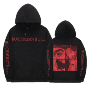 Rapper Graphic Print Suicideboys Hoodie