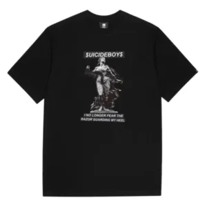 Guarding My Heel G59 Black T Shirt